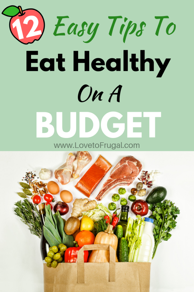 eating healthy on a budget