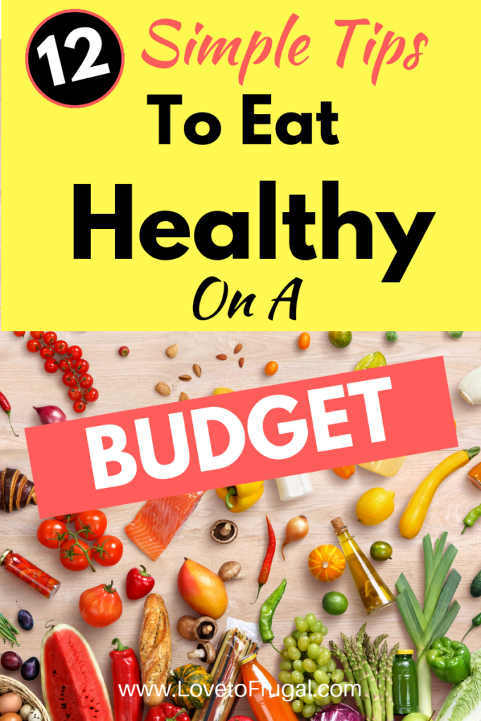 eating healthy on a budget