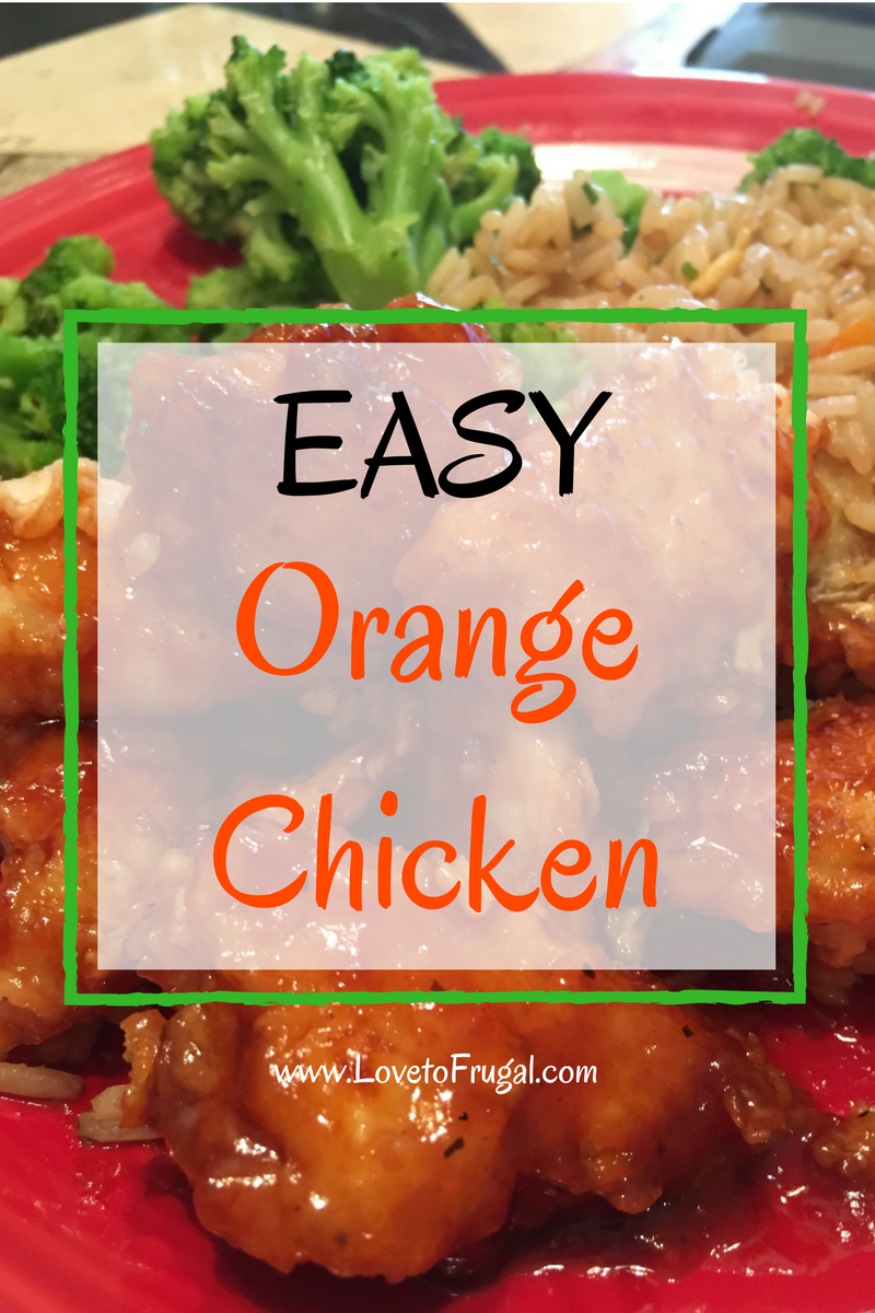 easy orange chicken