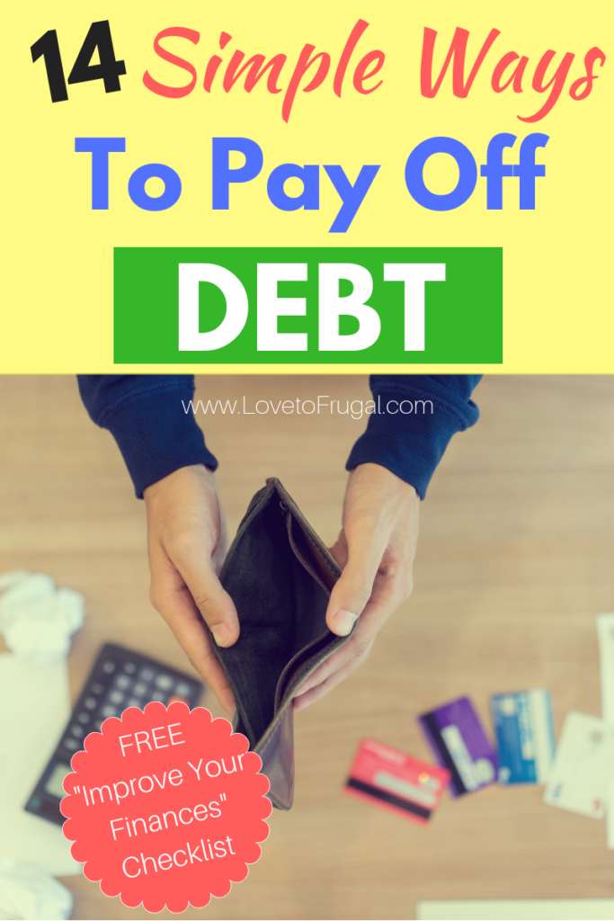 Ways To Pay Off Debt