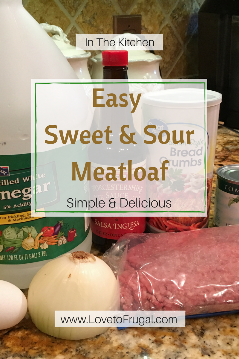 Easy Sweet & Sour Meatloaf