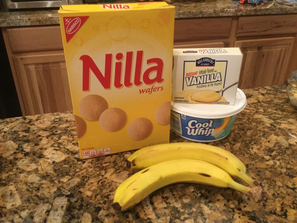 easy no bake banana pudding