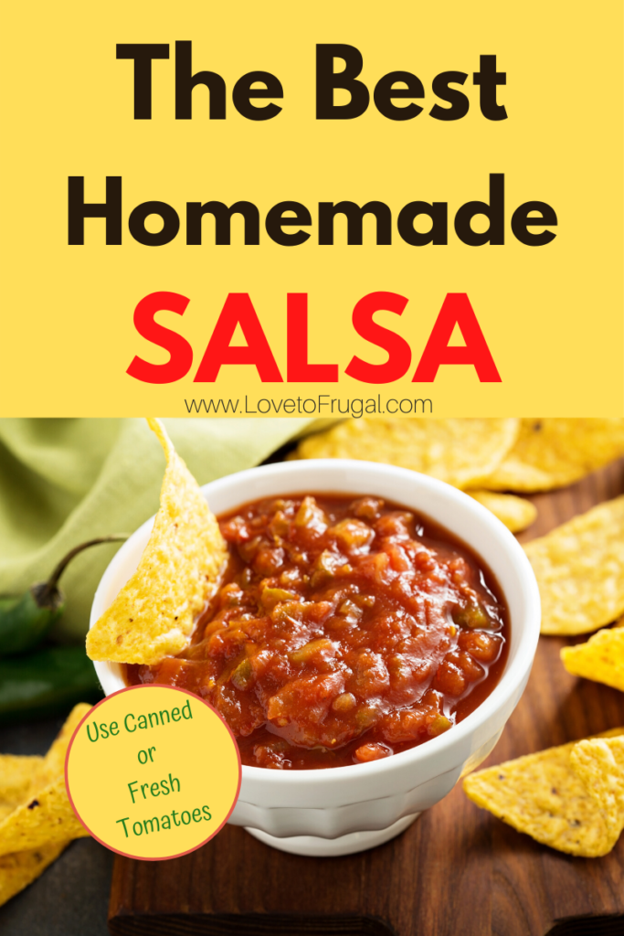 homemade salsa