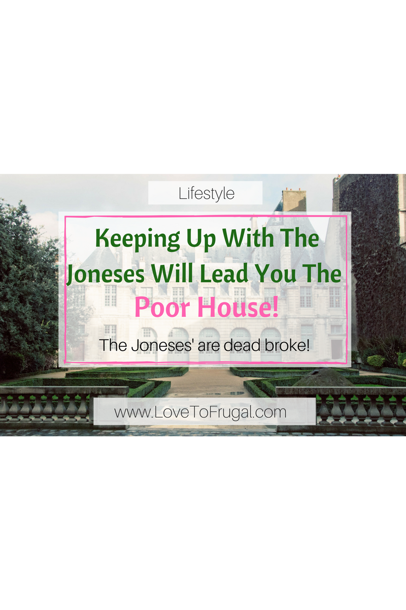 How To Stop Keeping Up With the Joneses