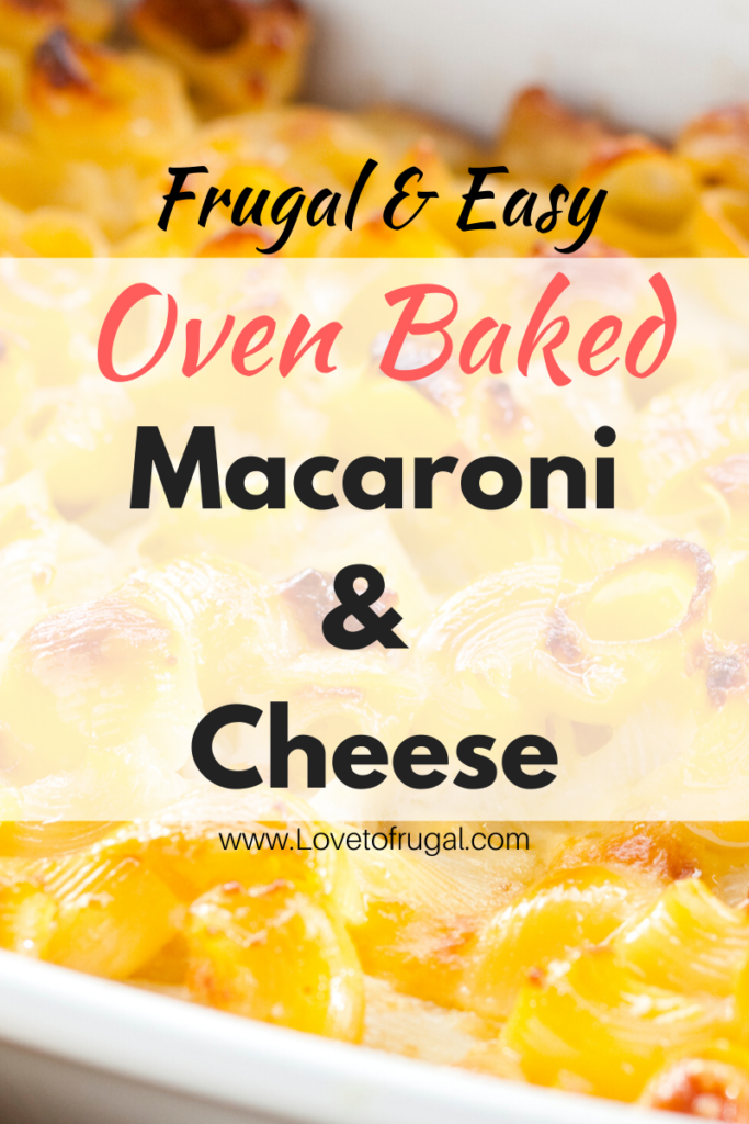 easy baked macaroni and cheese