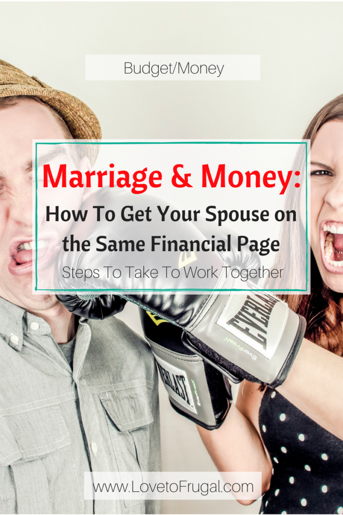 How To Get Your Spouse on the Same Financial Page