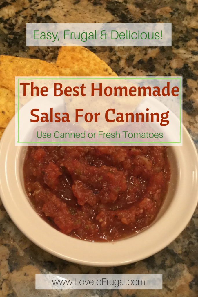 Homemade Salsa