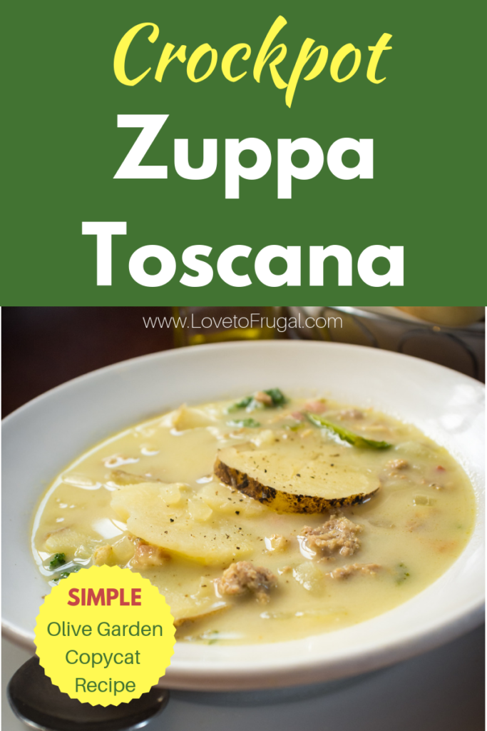 Crockpot Zuppa Toscana