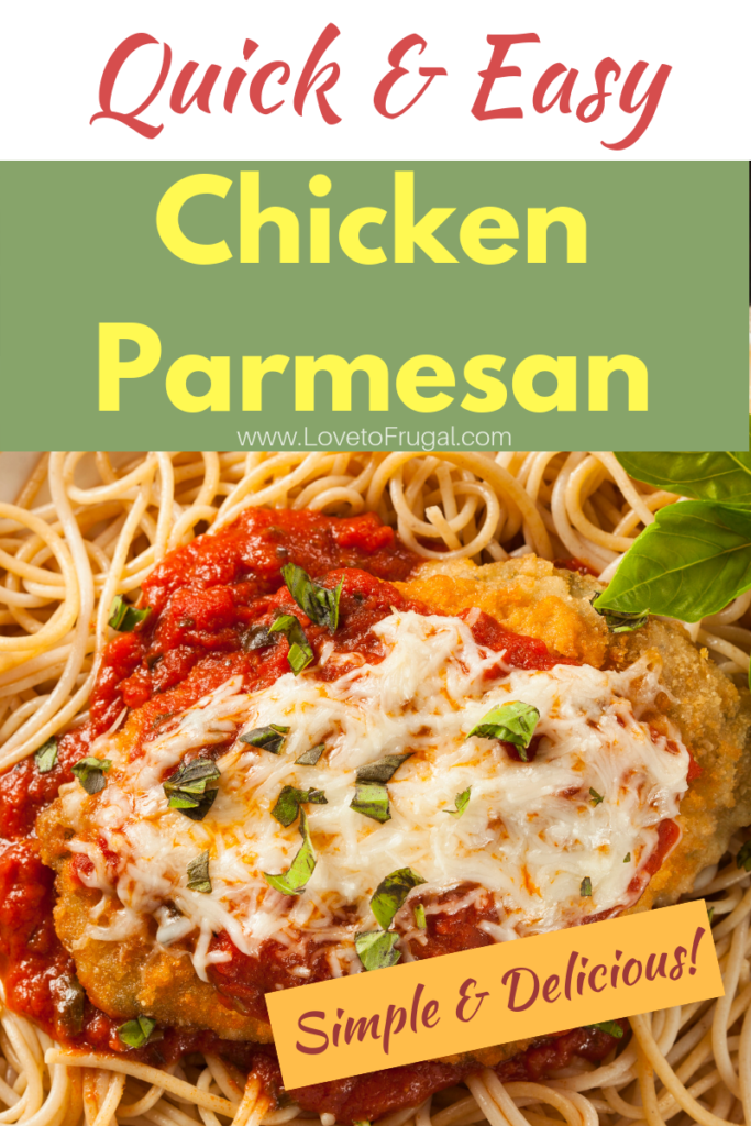 quick and easy chicken parmesan