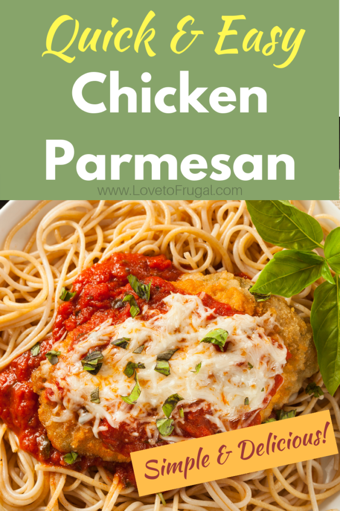 quick and easy chicken parmesan