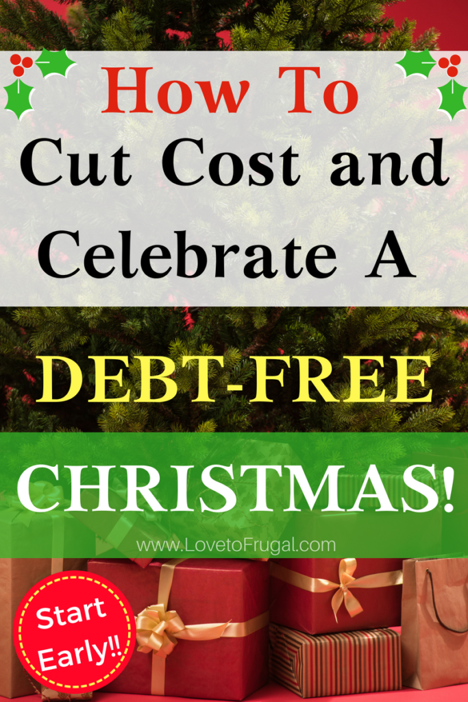 Ways To Celebrate A Debt Free Christmas