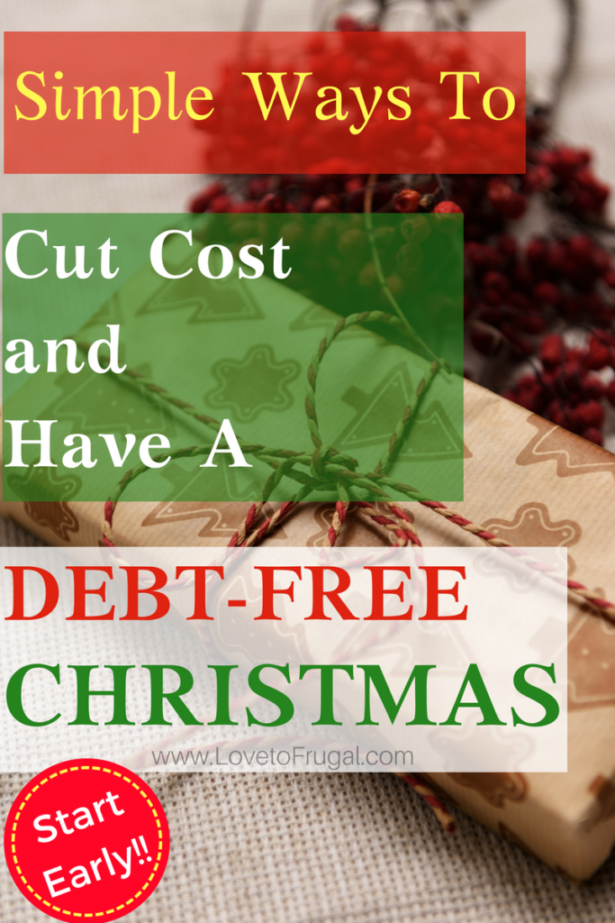 Ways To Celebrate A Debt Free Christmas