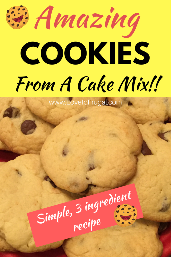 cake mix cookies