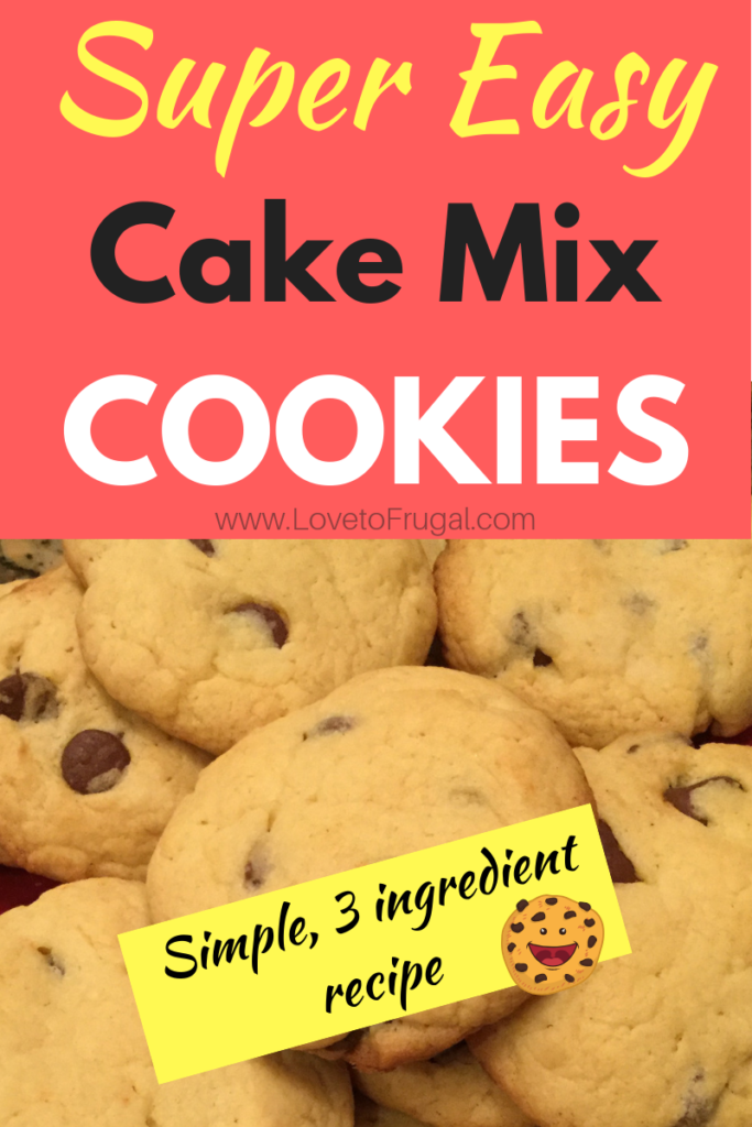 cake mix cookies