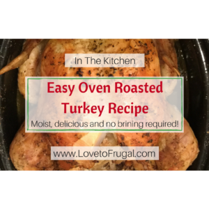 Easy Oven Roasted Turkey