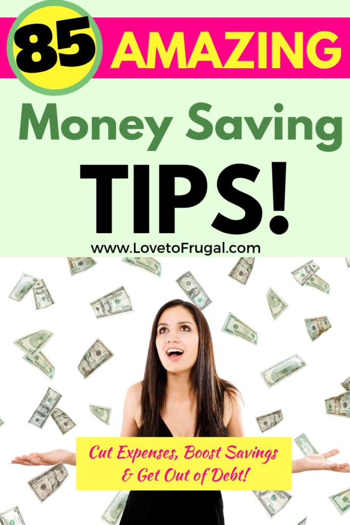 Frugal Tips To Help You Save Money