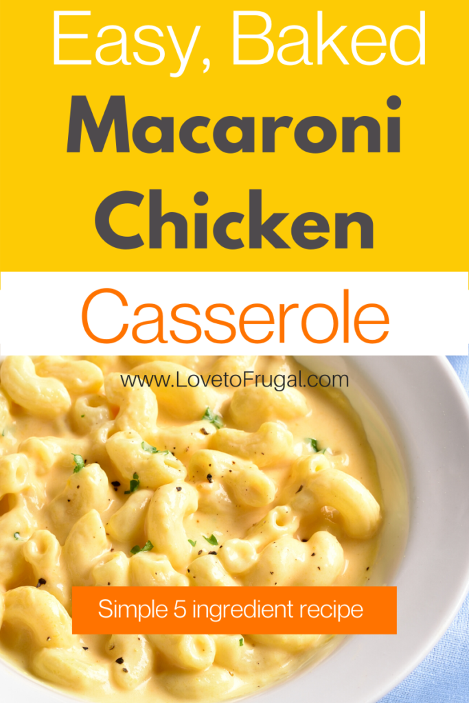 Macaroni Chicken Casserole