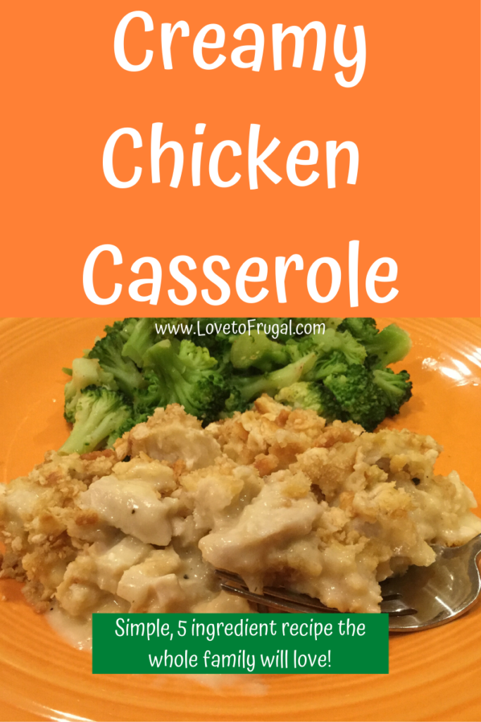 easy creamy chicken casserole