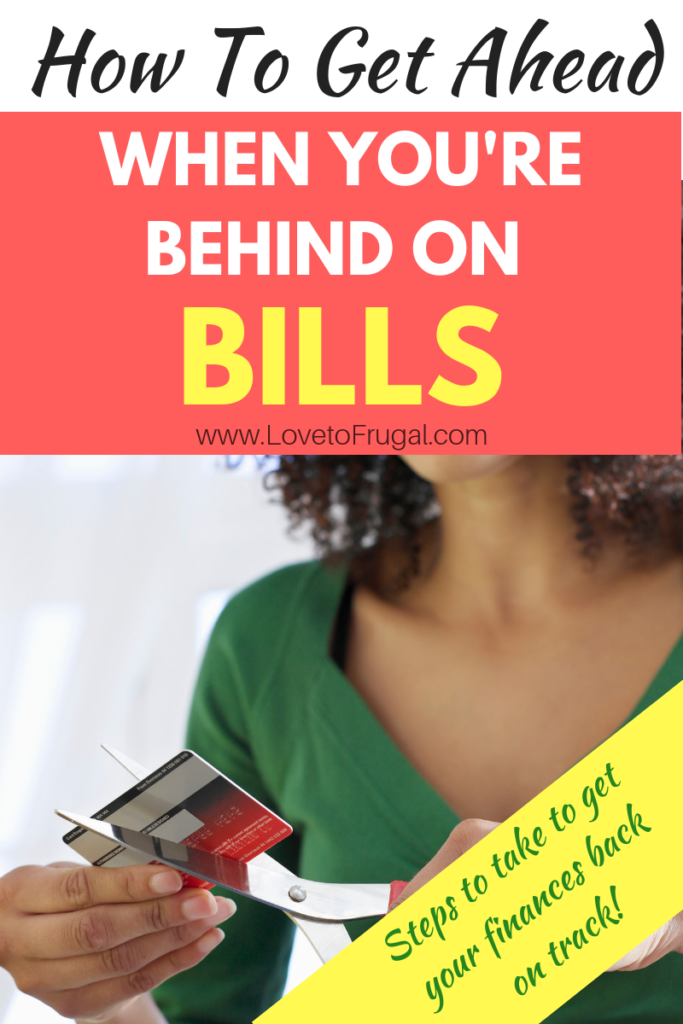 behind on bills