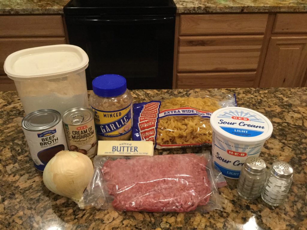 poor man's beef stroganoff