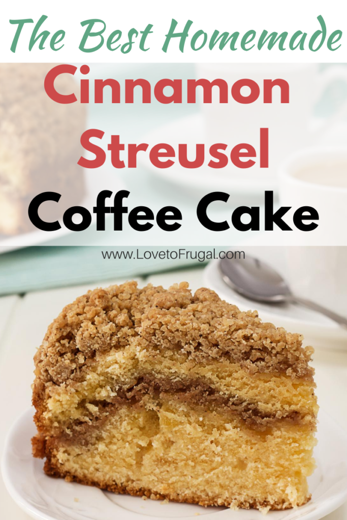 cinnamon streusel coffee cake