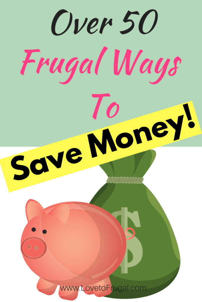 frugal ways to save money