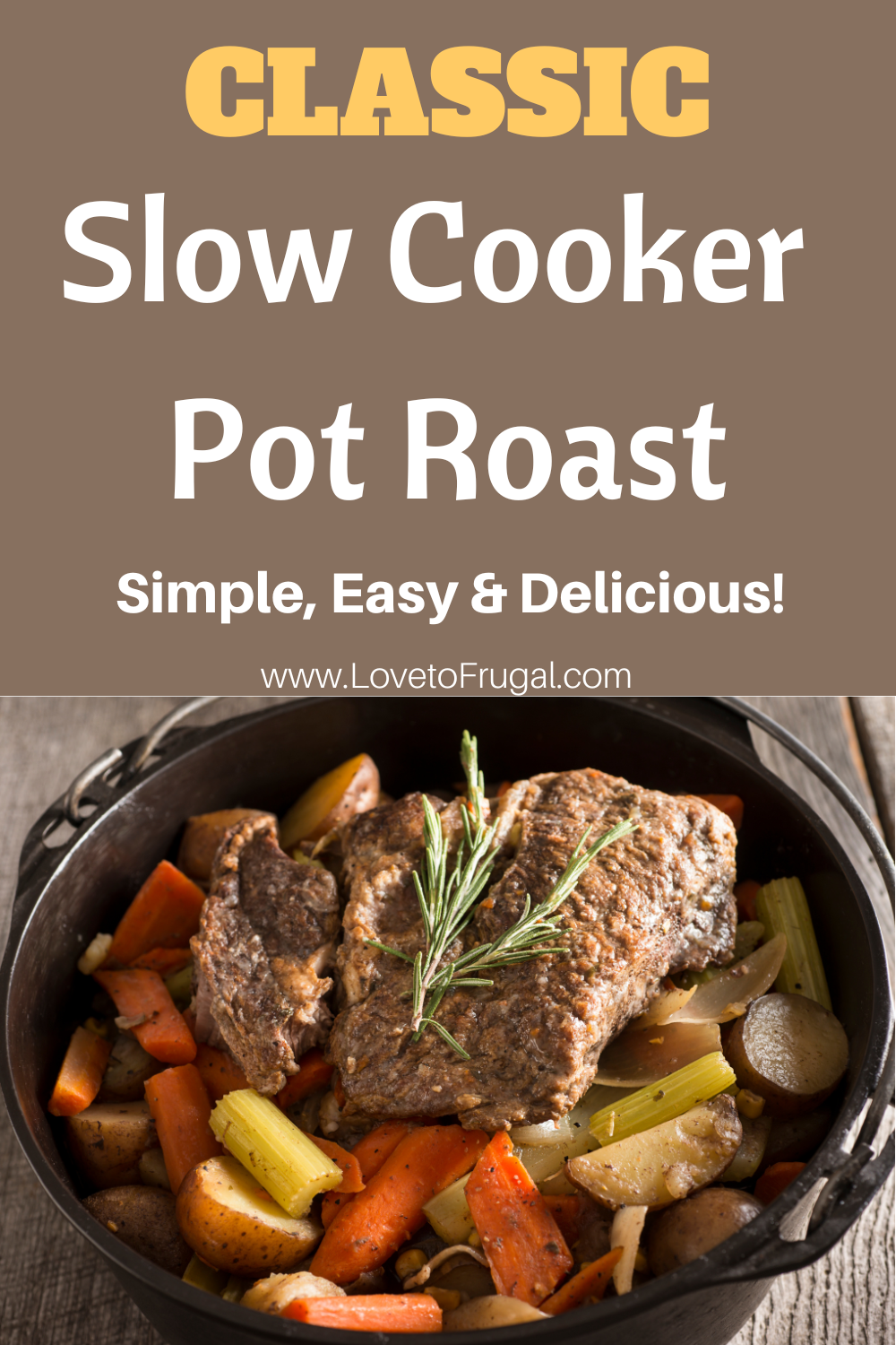 Slow Cooker Pot Roast