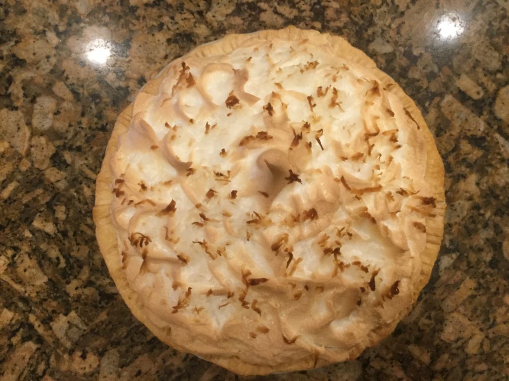 Coconut Meringue Pie