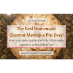 Coconut Meringue Pie