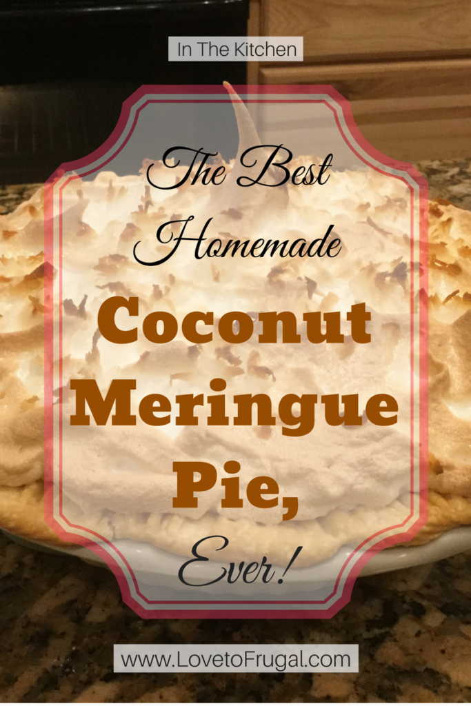 Coconut Meringue Pie