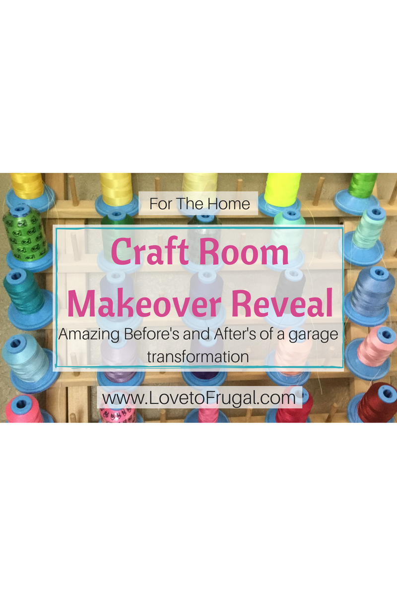 My Awesome Craft Room Makeover Reveal