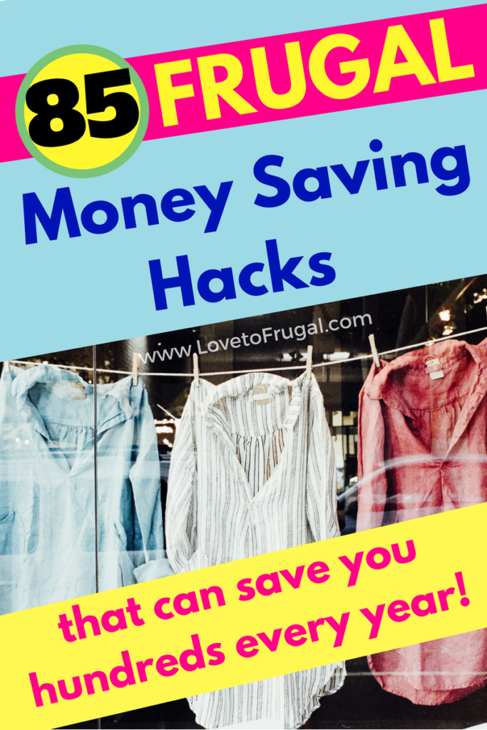 Frugal Tips To Help Save Money