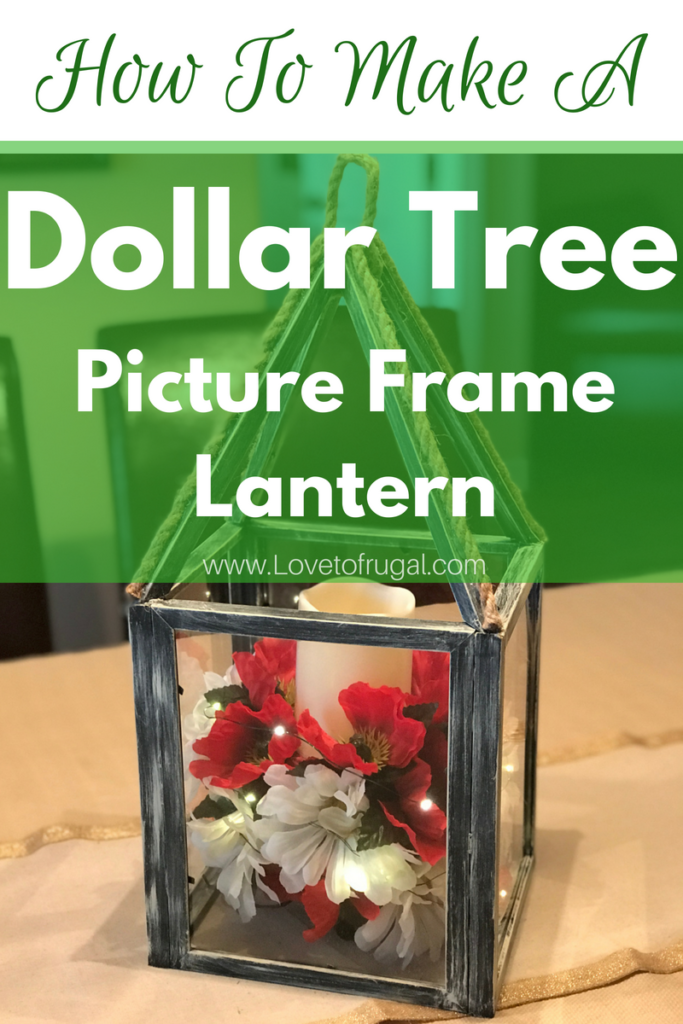 picture frame lantern