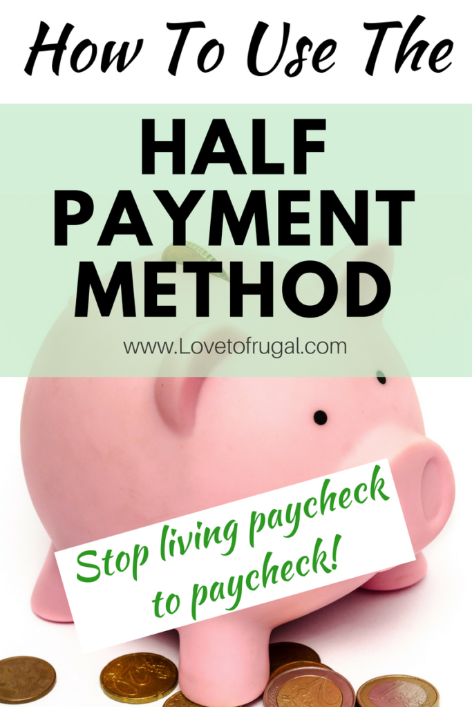 half payment method