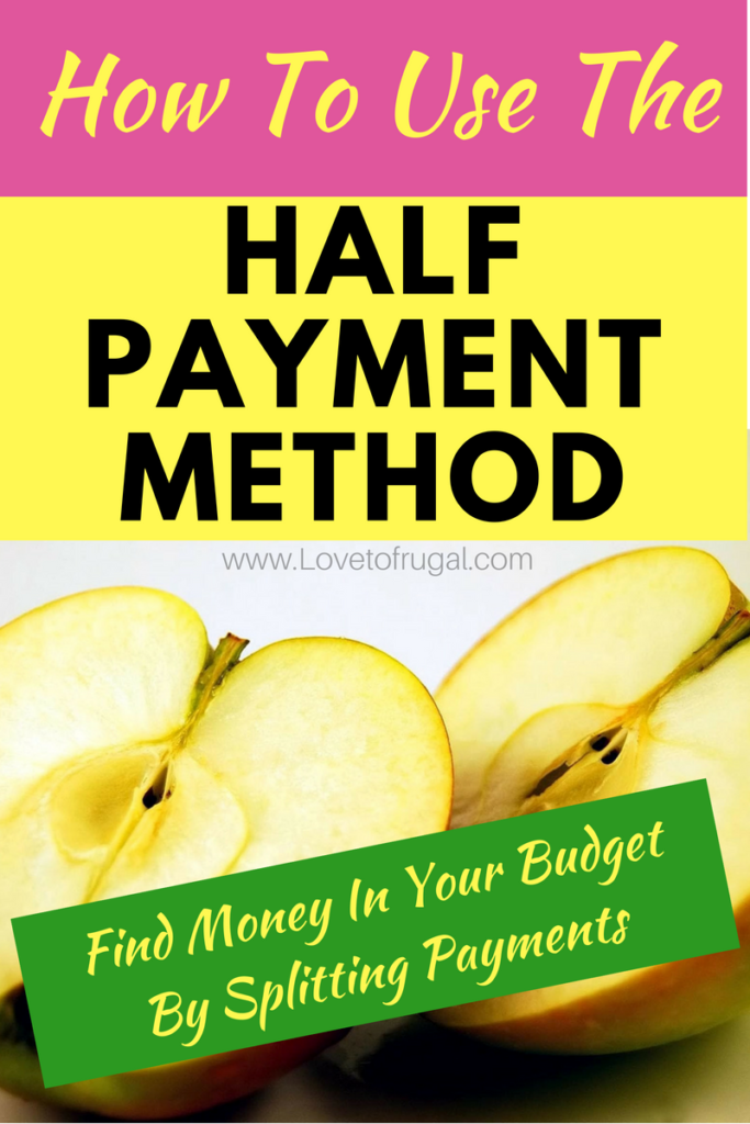 half payment method