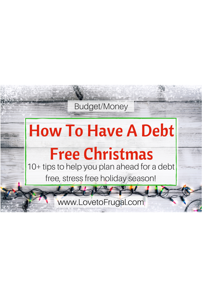 Simple Ways To Celebrate A Debt Free Christmas