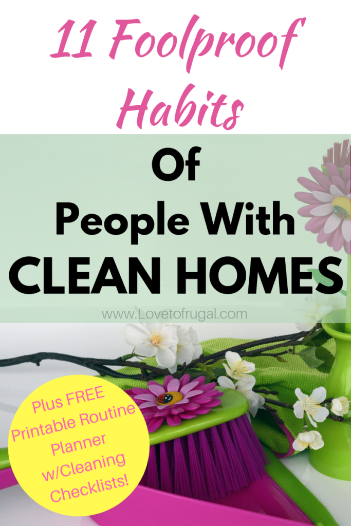 tips for a clean and organized house