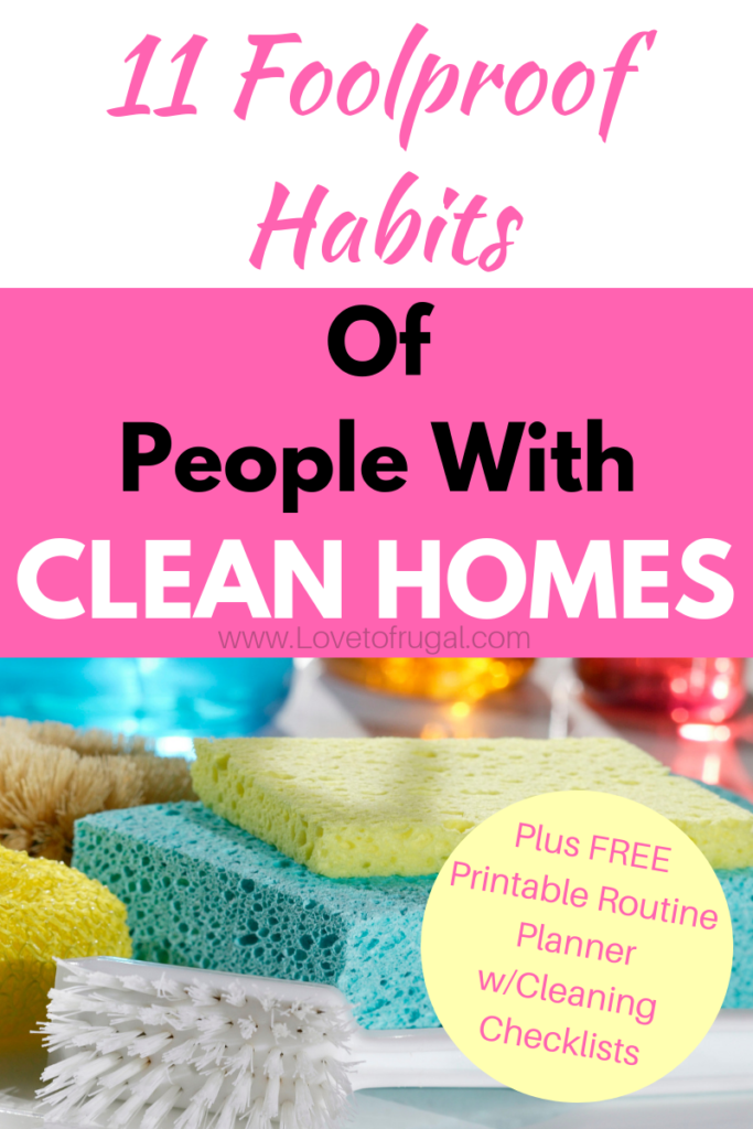 tips for a clean and organized house
