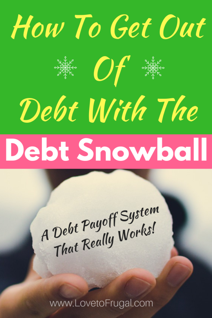 How To Get Out Of Debt With The Debt Snowball