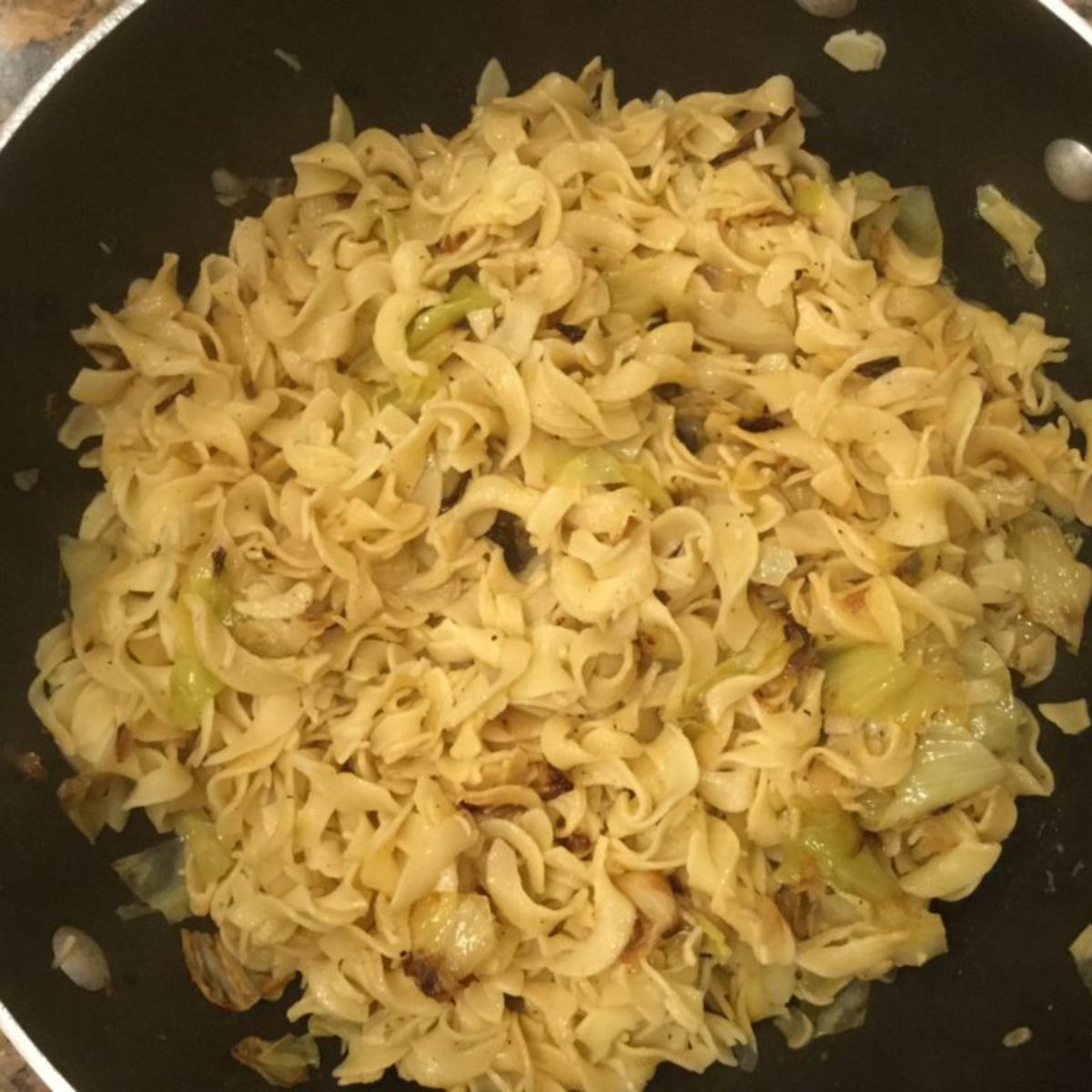 Cabbage and Noodles Recipe- Haluski