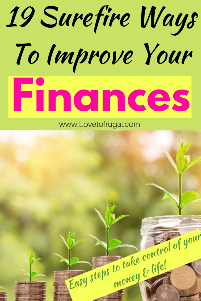 Improve Your Finances