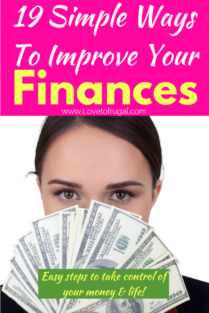 Improve Your Finances