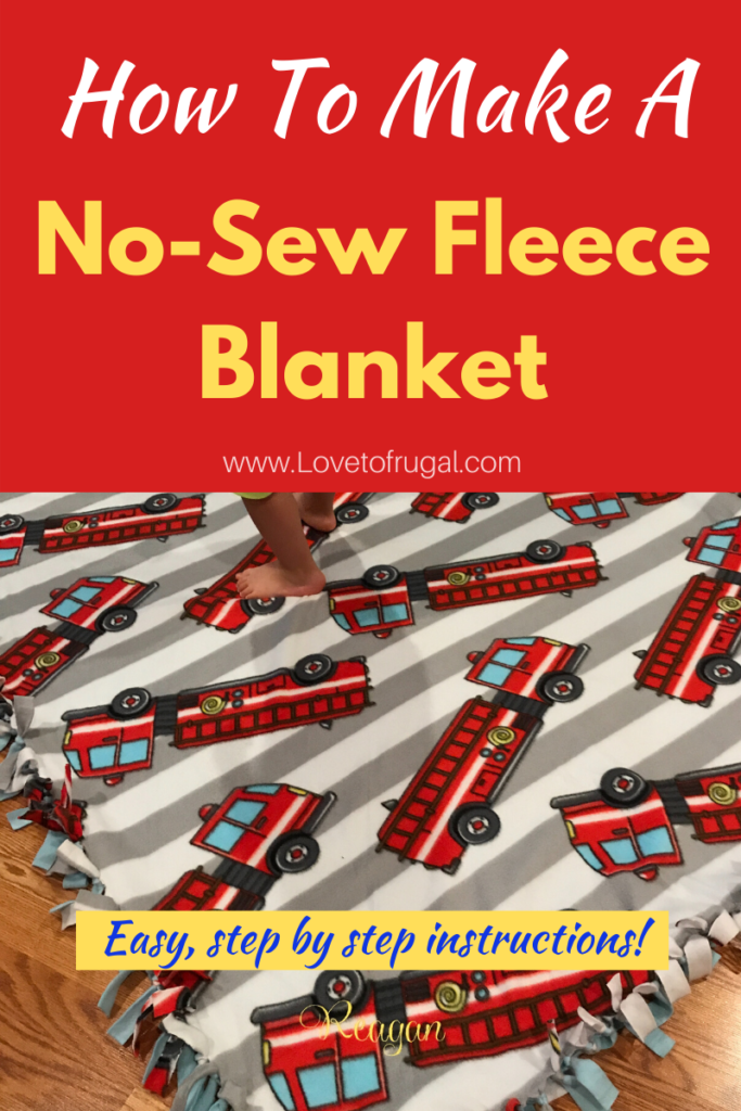 no sew fleece blankets
