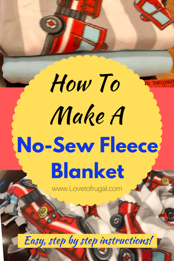 no sew fleece blankets