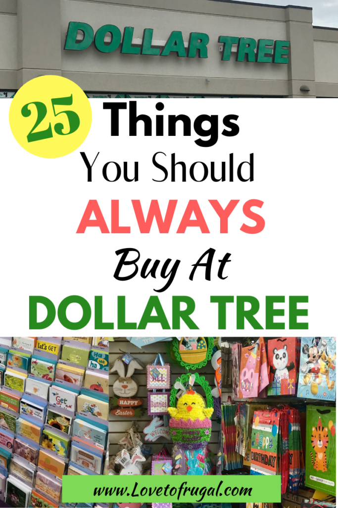 best things to buy at dollar tree