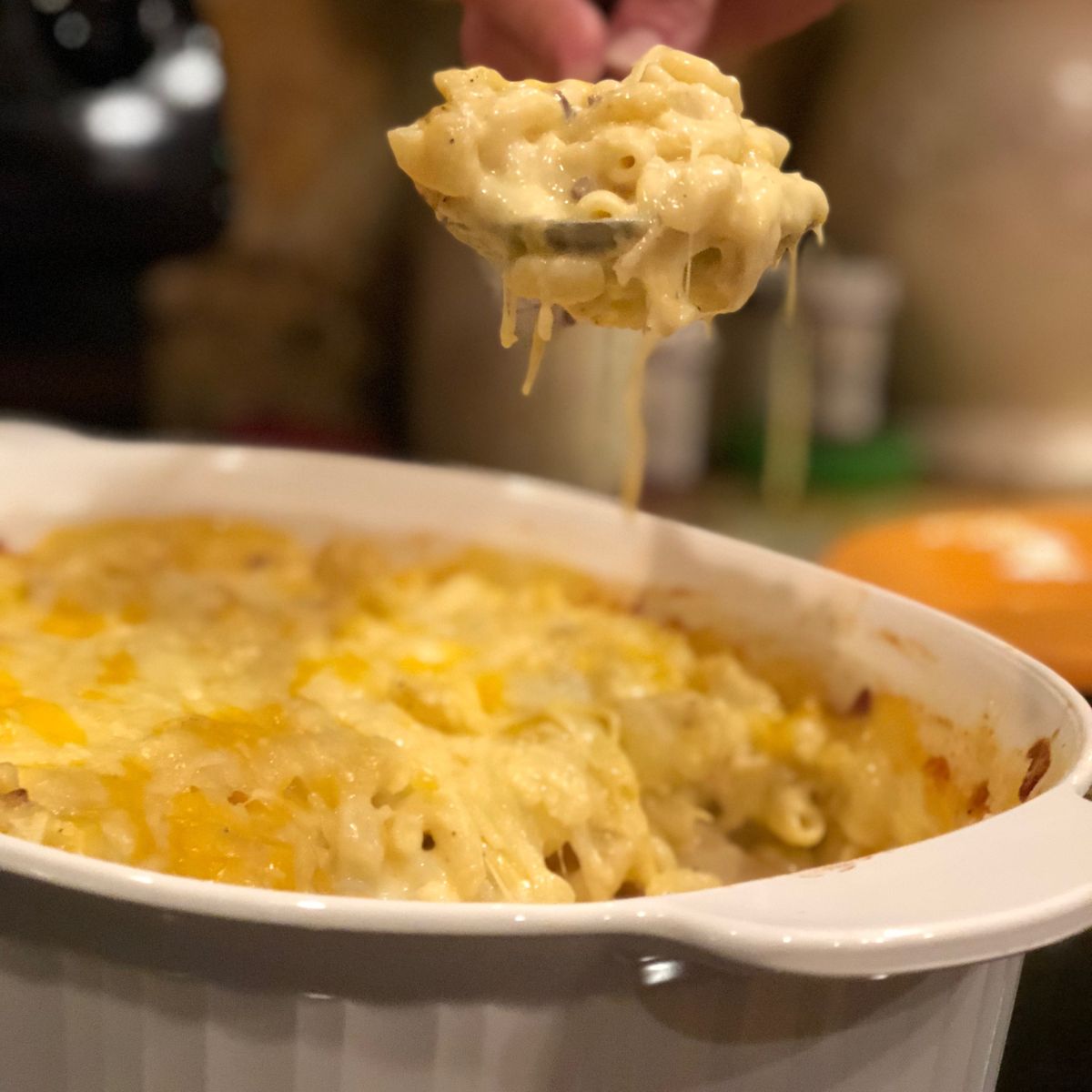 Easy Macaroni Chicken Casserole Recipe