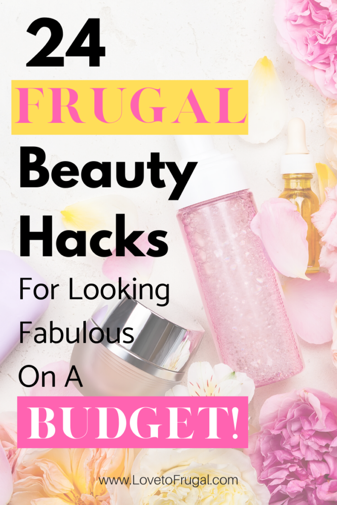 Frugal beauty tips