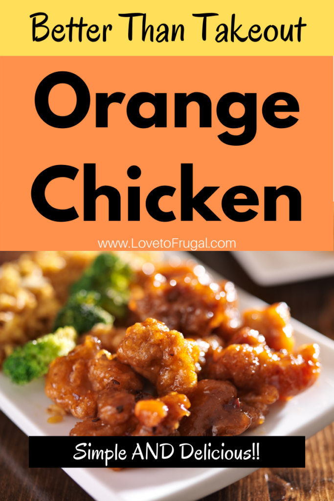 easy orange chicken