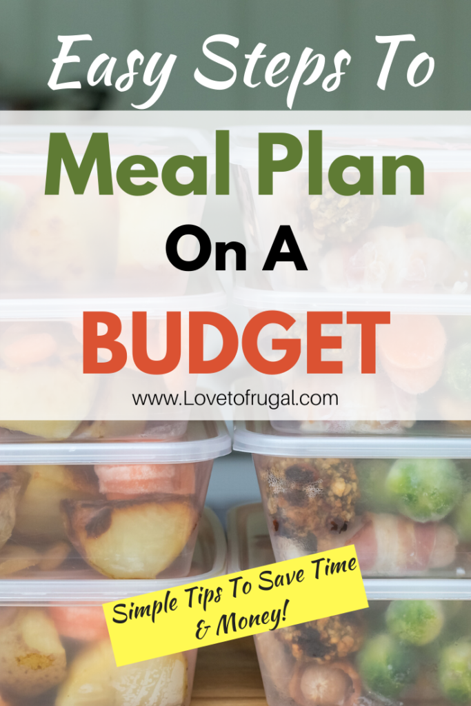 Meal Planning On A Budget
