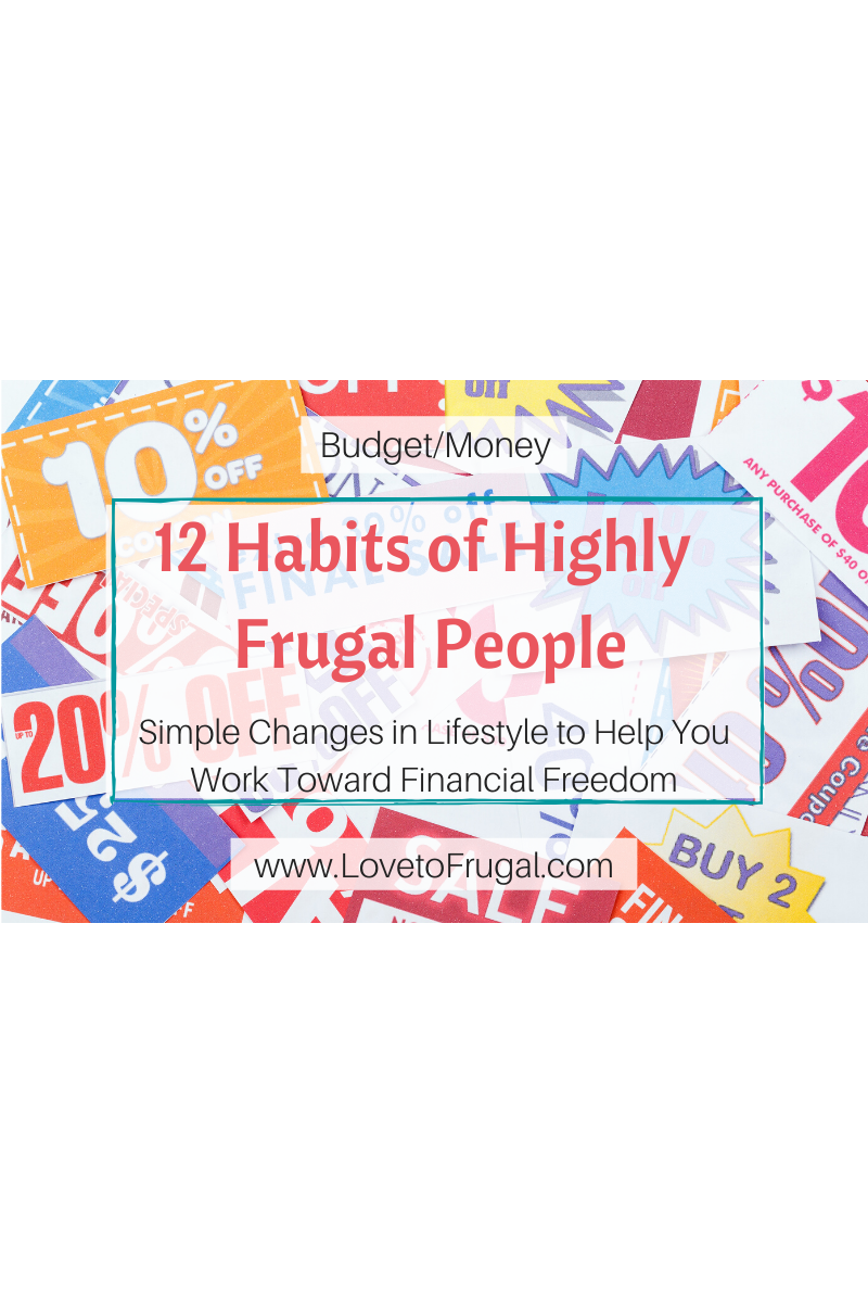 Habits of Highly Frugal People That Save Lots